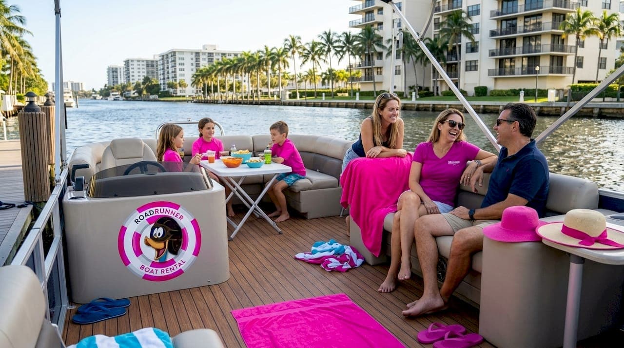 Why pontoons are ideal for non-boaters in South Florida