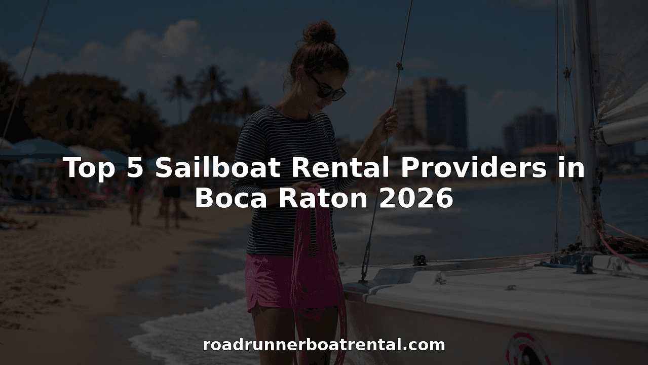 Top 5 Sailboat Rental Providers in Boca Raton 2026
